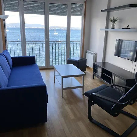 Apartamento En La Isla Con Vistas Al Mar A Illa de Arousa Exterior foto